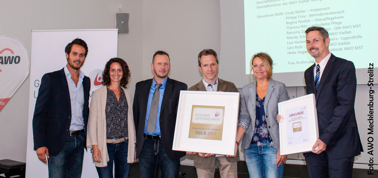 Siegel „Gesundes Unternehmen“