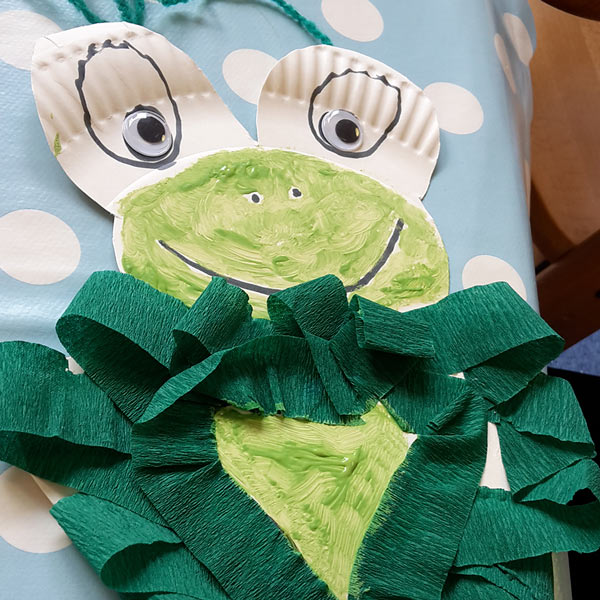 Lena hat dieses Wassertier gebastelt