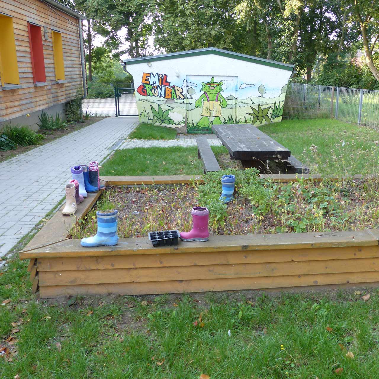 Hier wird selbst geerntet