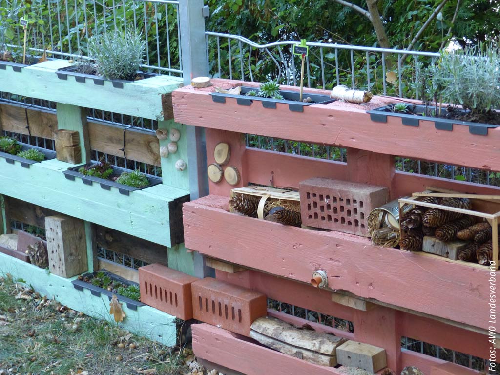 Was man aus Euro-Paletten so alles machen kann …